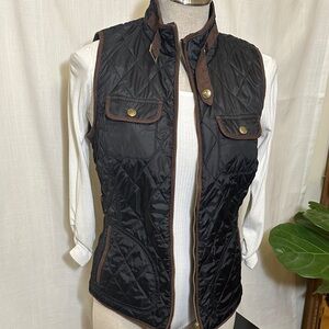 Banana Republic Black Quilted Jacket